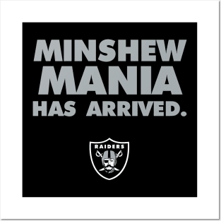 MINSHEW MANIA HAS ARRIVED! Posters and Art